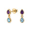 Pendientes plata primera ley