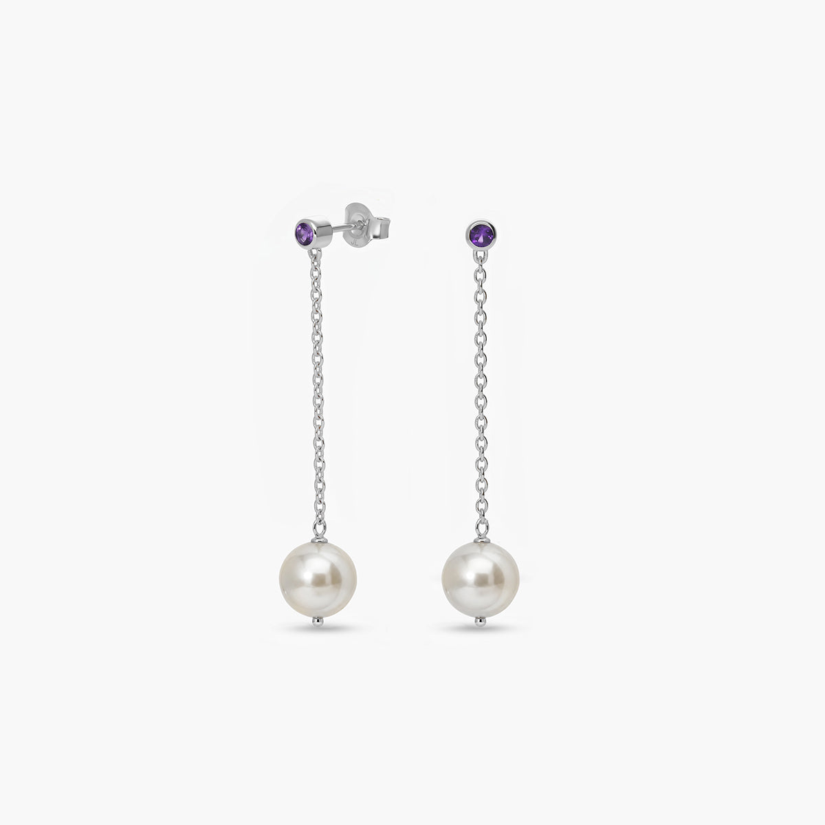 Pendientes plata primera ley