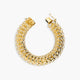 Pulsera de oro 18K espiga 19 cm