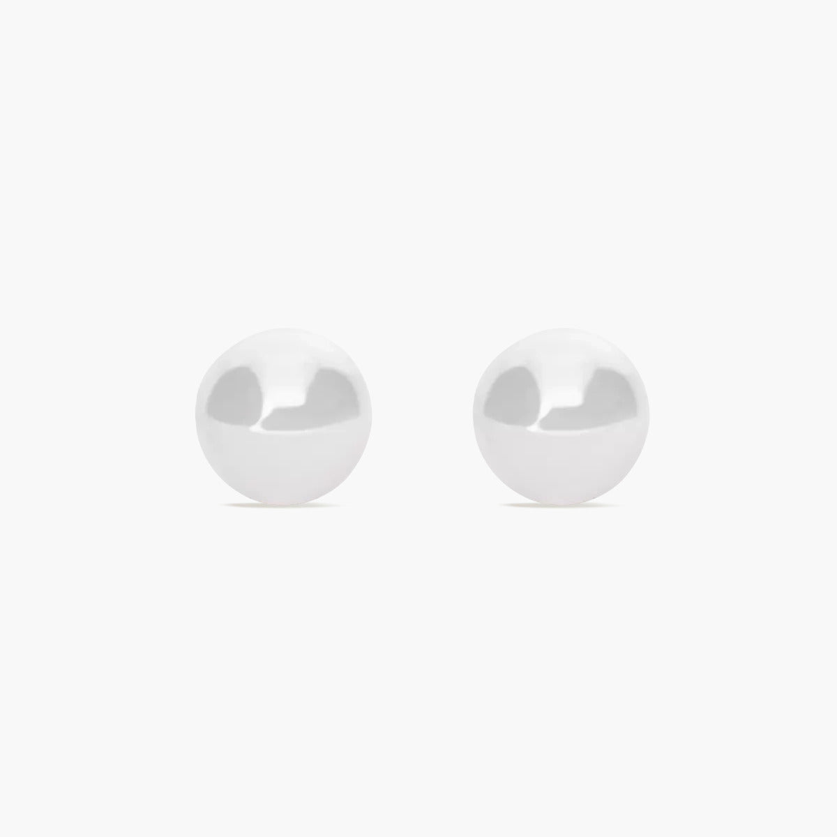 Pendientes de plata 1ª ley con perlas 10 mm