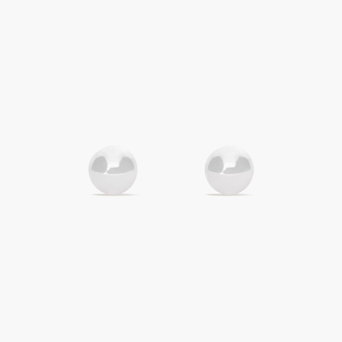 Pendientes de plata 1ª ley con perlas 7 mm