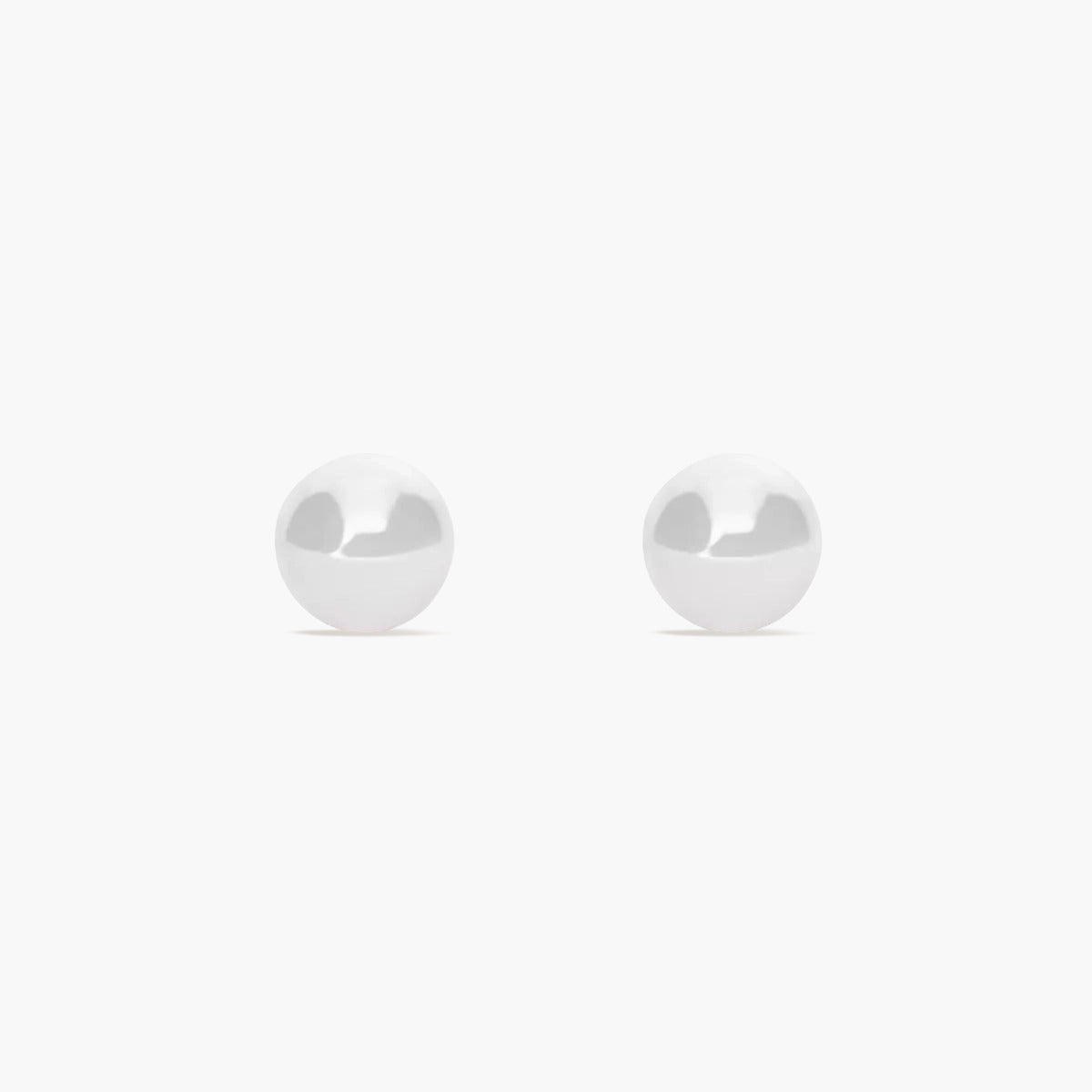 Pendientes de plata 1ª ley con perlas 8 mm