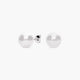 Pendientes de plata 1ª ley con perlas 9 mm