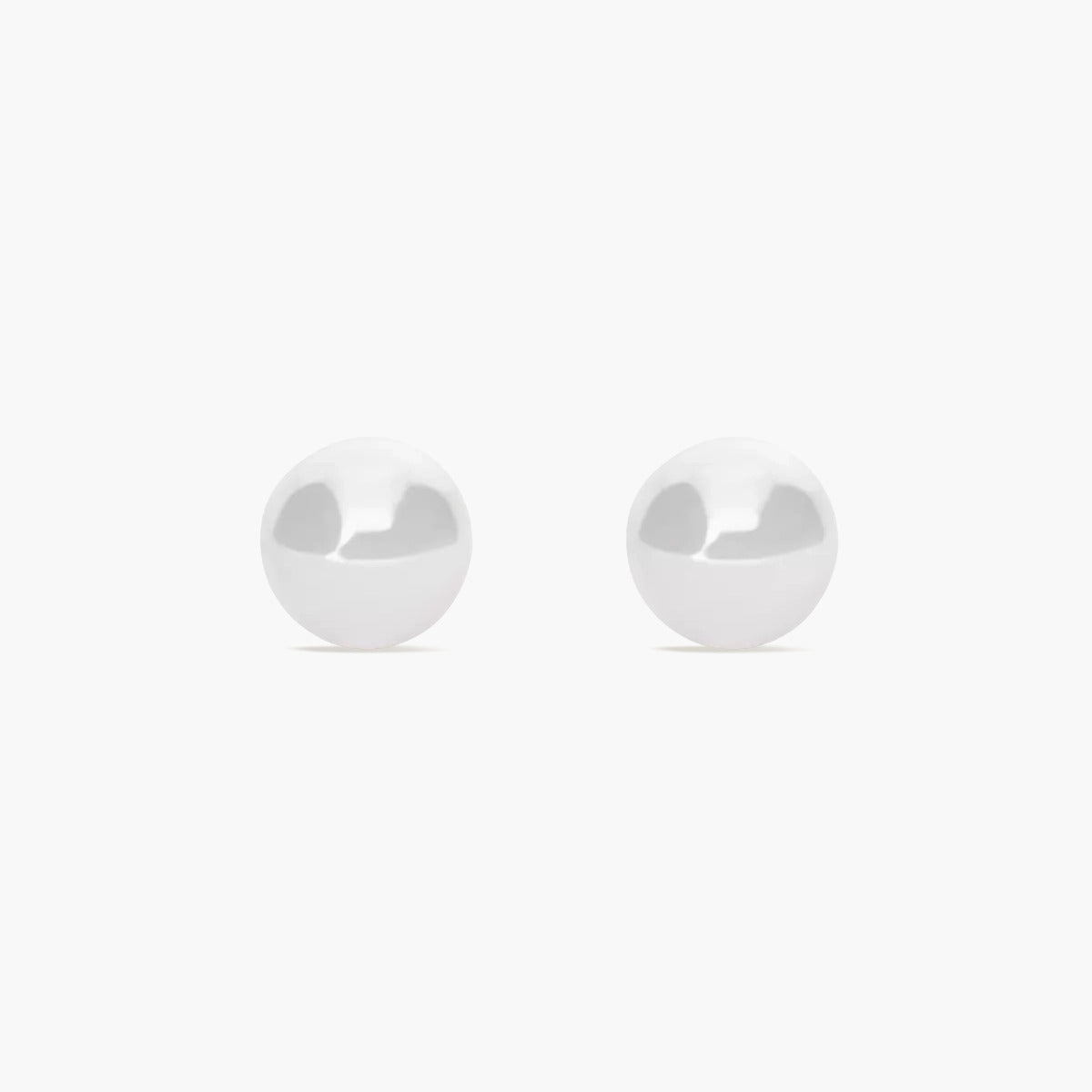 Pendientes de plata 1ª ley con perlas 9 mm