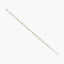 Pulsera de plata 1ª ley circonitas corazones amarillo 17-20 cm FANCY LOVE