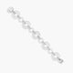 Pulsera de oro blanco 18K diamante natural 1.74 ct. 20 cm ETERNAL ECHO
