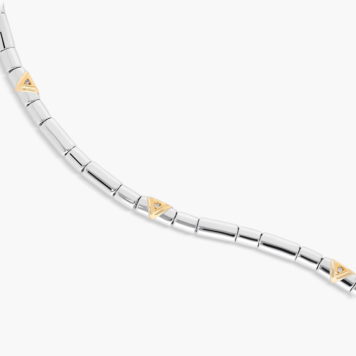 Pulsera diamante natural 0.02 ct. oro 18 quilates