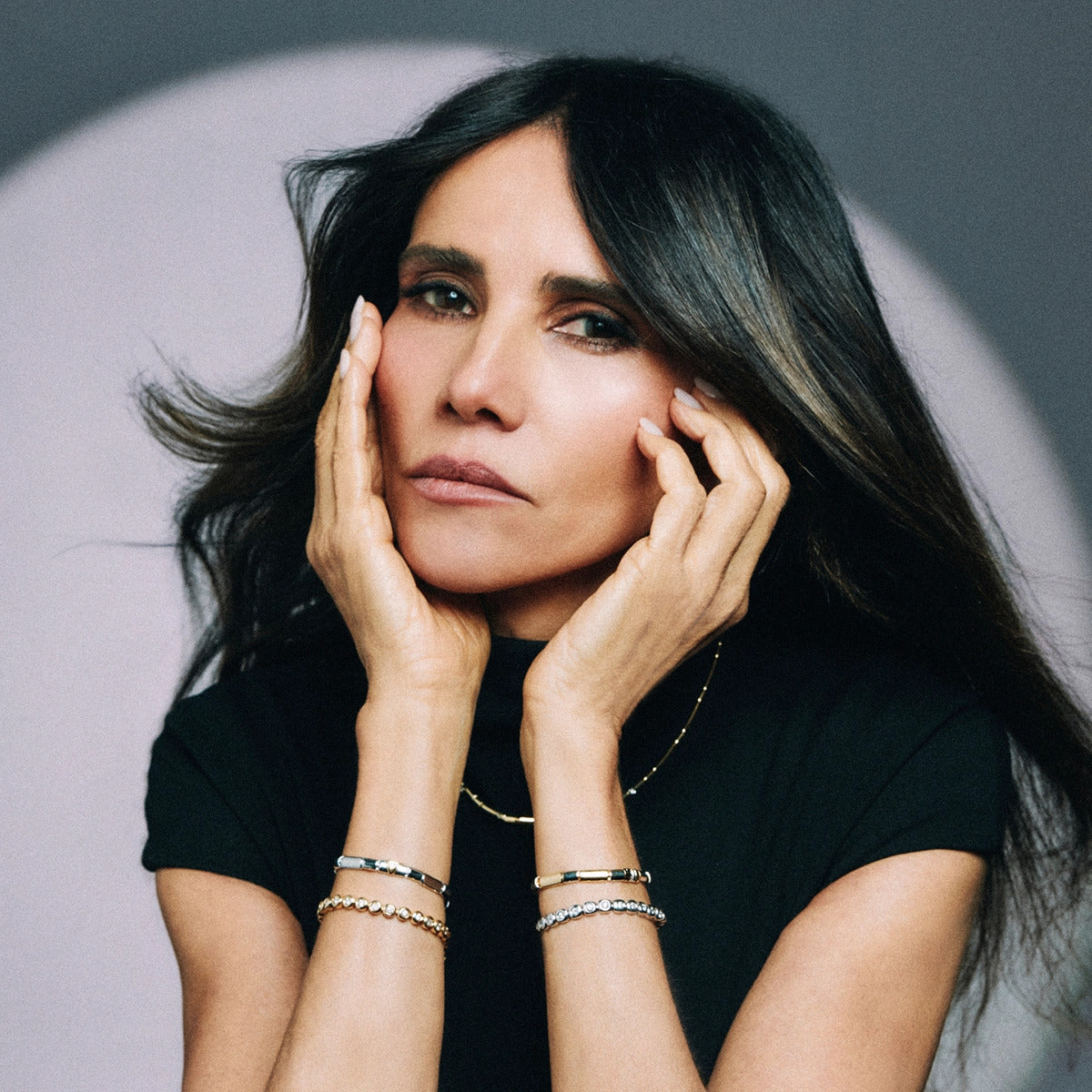 Pulsera diamante natural 1.87 ct. oro 18 quilates