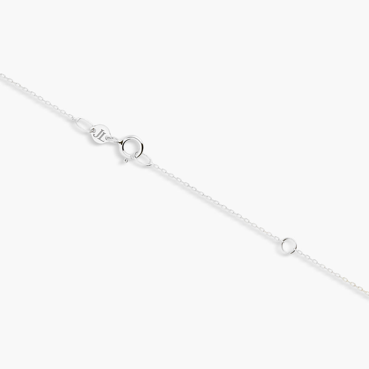 Collar de oro blanco 18K diamante natural 0.30 ct. aguamarina 12 mm IMPERIAL AQUAMARINE