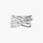 Anillo de oro blanco 18K diamante natural 0.4 ct. STARLACE