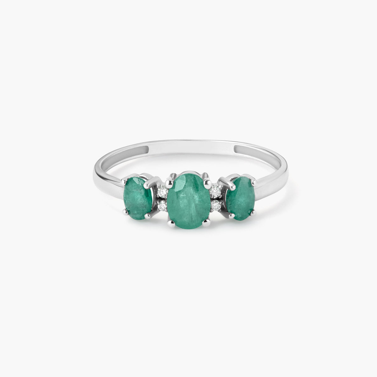 Anillo diamante natural 0.02 ct. oro 18 quilates