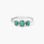 Anillo diamante natural 0.02 ct. oro 18 quilates