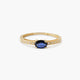 Anillo de oro 18K diamante natural 0.07 ct. DUSK