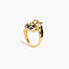Anillo de oro 18K diamante natural 0.05 ct. JAGUAR