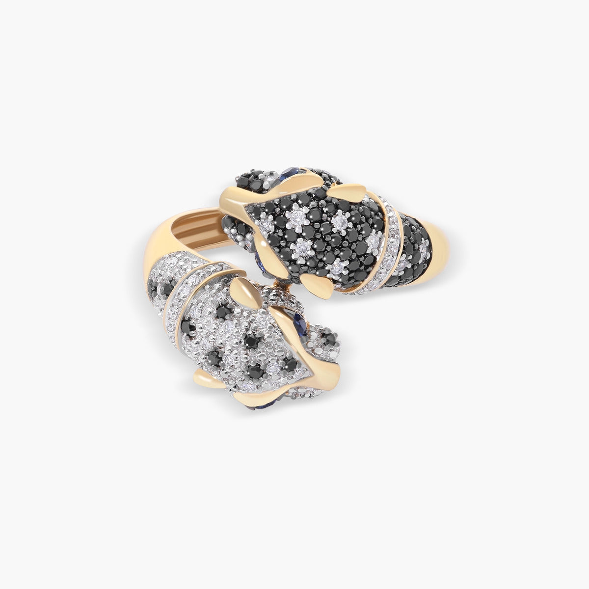 Anillo de oro 18K diamante natural 0.55 ct. SNOW LEOPARD