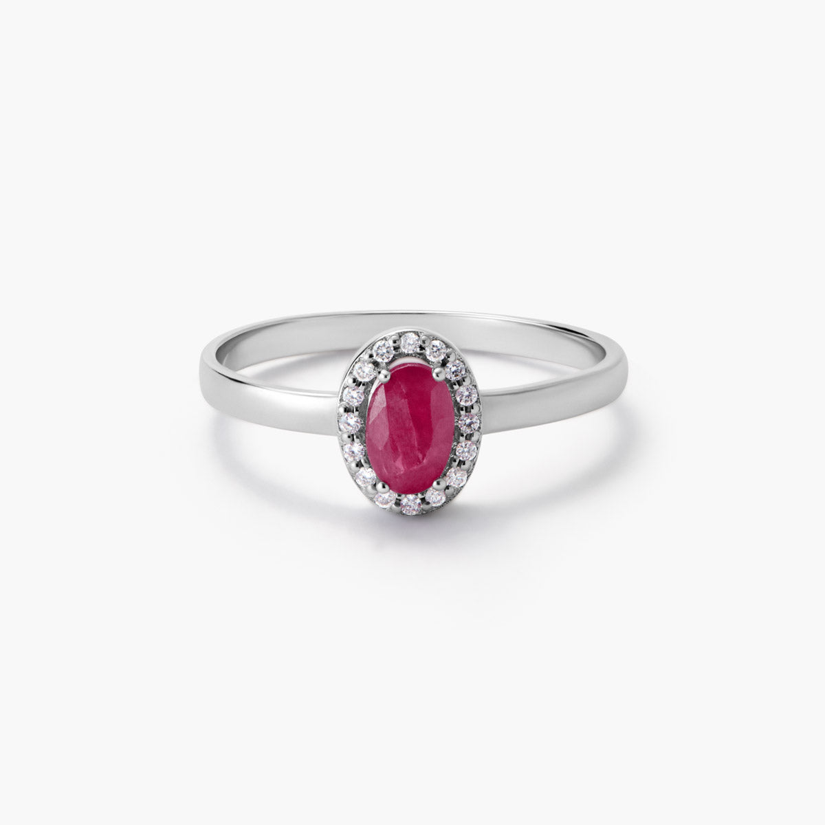 Anillo diamante natural 0.08 ct. oro 18 quilates