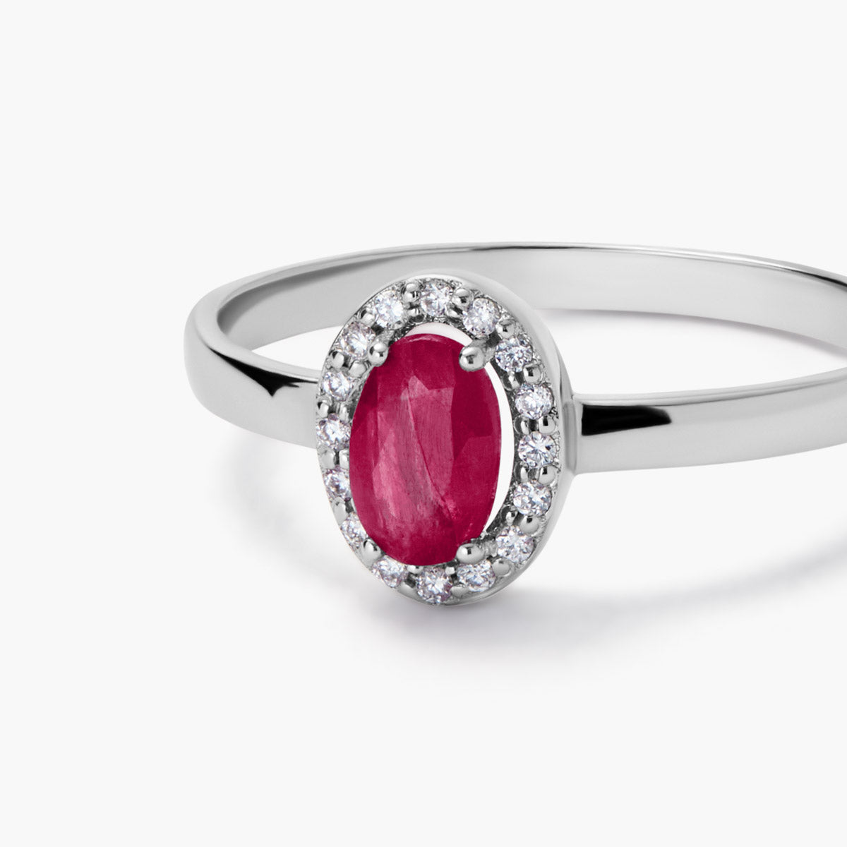 Anillo diamante natural 0.08 ct. oro 18 quilates