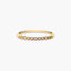 Anillo de oro 18K diamante natural 0.07 ct. STARS