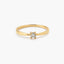 Anillo de oro 18K diamante natural 0.15 ct. SUN