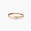 Anillo de oro 18K diamante natural 0.15 ct. SUN