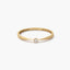 Anillo de oro 18K diamante natural 0.03 ct. SUN