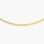 Gargantilla de oro 18K 45 cm