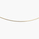 Gargantilla de oro 18K 40 cm cola de topo