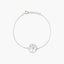 Pulsera de plata 1ª ley circonitas árbol de la vida 17-19 cm TREE OF LIFE