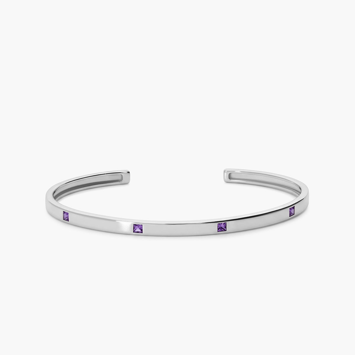 Pulsera rígida plata primera ley