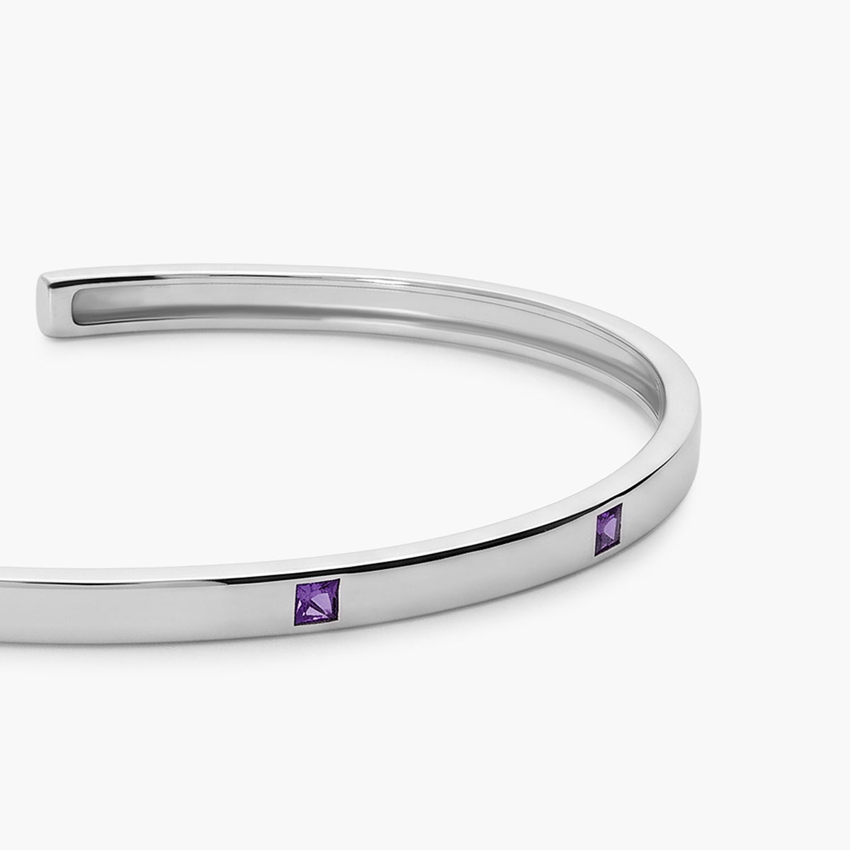Pulsera rígida plata primera ley