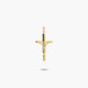Cruz Cristo plana de oro 18K 29 mm