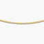 Cadena de oro 18K 40 cm