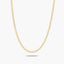 Cadena de oro 18K 50 cm