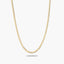 Cadena de oro 18K 60 cm