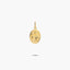 Colgante madre e hijo de oro 18K 14 mm