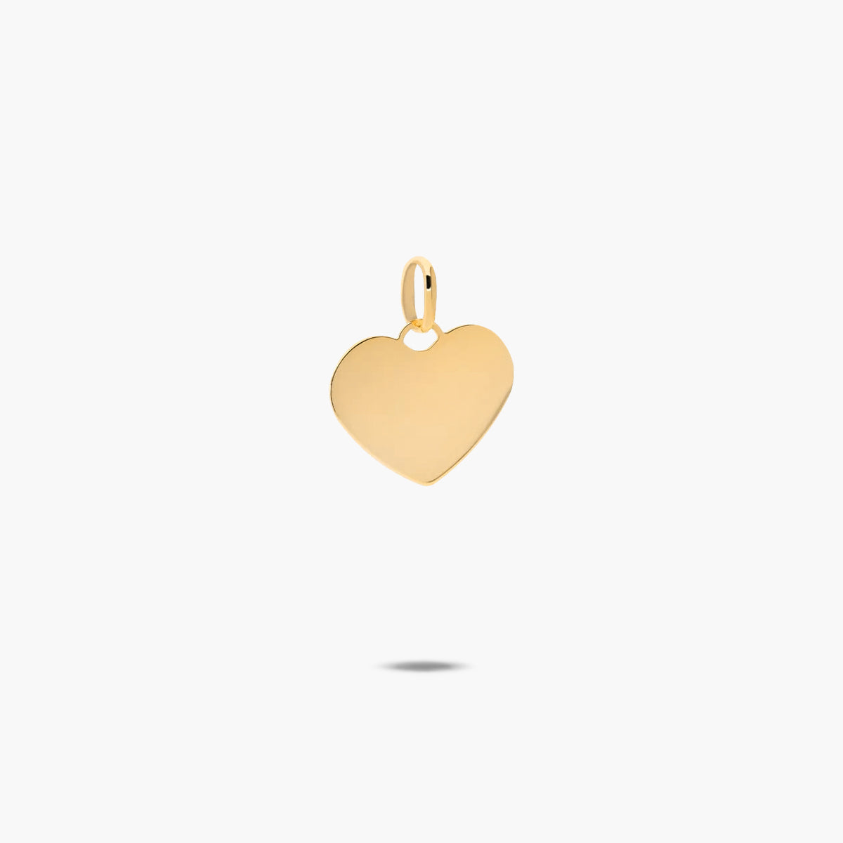 Colgante corazón de oro 18K 13mm