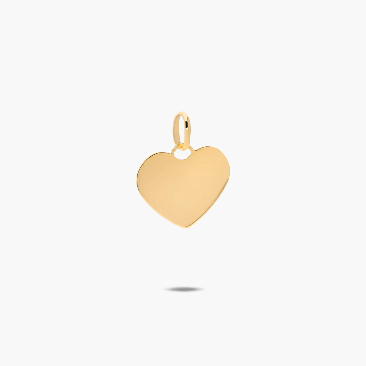 Colgante corazón de oro 18K 15mm