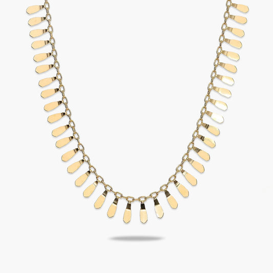 Gargantilla de oro 18K 42-45 cm