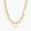 Gargantilla de oro 18K 42-45 cm