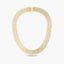 Gargantilla de oro bicolor 18K 45 cm BLACKJACK