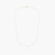 Collar de oro 18K con perlas 42-45 cm