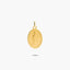 Medalla Virgen de Guadalupe México de oro 18K 20 mm