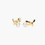 Pendientes de oro 18K con perlas 15 mm