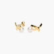 Pendientes de oro 18K con perlas 15 mm