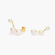 Pendientes de oro 18K con perlas 21 mm