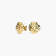 Pendientes redondos de oro 18K 11 mm