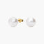 Pendientes de oro 18K con perlas 10 mm