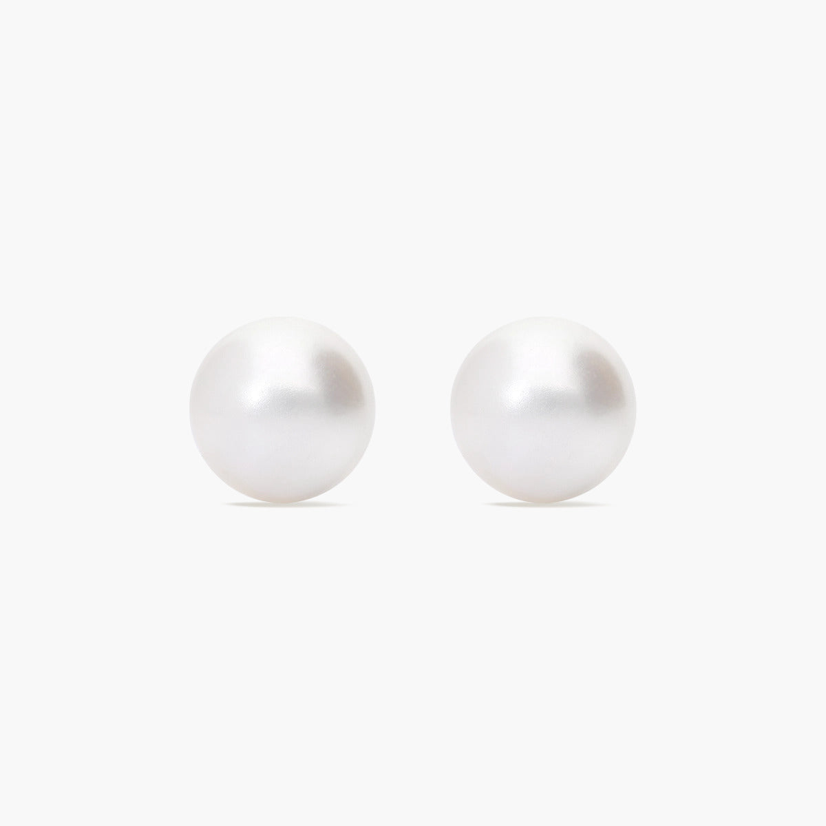 Pendientes de oro 18K con perlas 9 mm