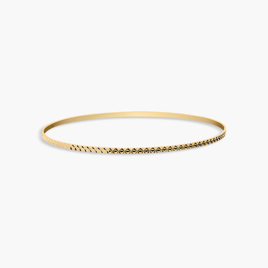 Pulsera rígida de oro 18K SETE ESCRAVAS