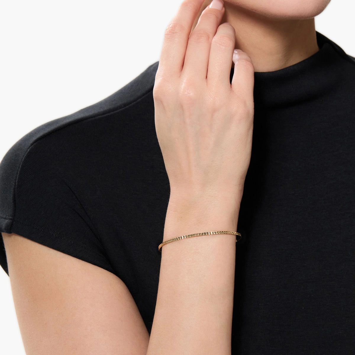 Pulsera rígida de oro 18K SETE ESCRAVAS